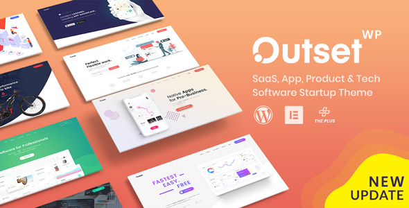The Outset-Saas和初创公司的多用途WordPress主题