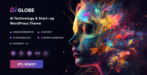 AI Globe-人工智能创业与技术WordPress主题