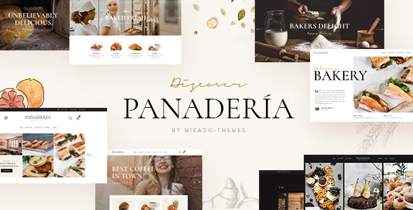 Panadería-面包店和糕点店WordPress主题