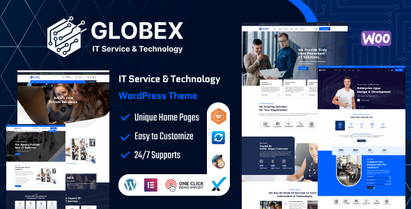 Globex-IT解决方案和服务WordPress主题