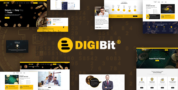 DigiBit-比特币交易WordPress主题