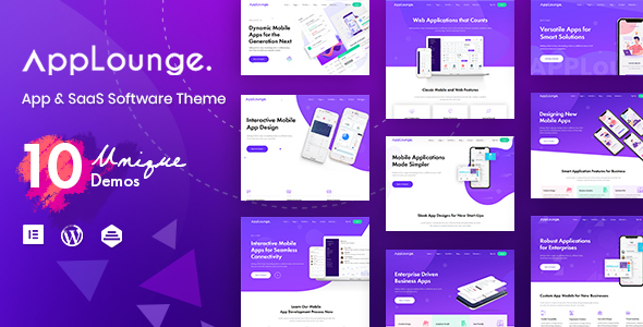 Appounge-多用途SaaS WordPress主题
