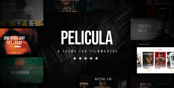 Pelicula-视频制作和电影WordPress主题