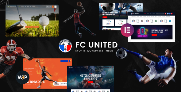 FC United |足球，足球和体育WordPress主题