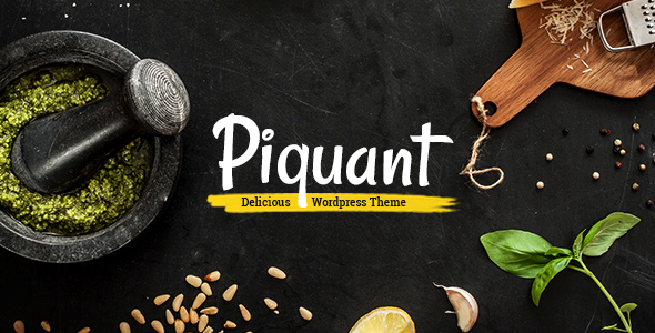 Piquant-餐厅、酒吧和咖啡馆WordPress主题