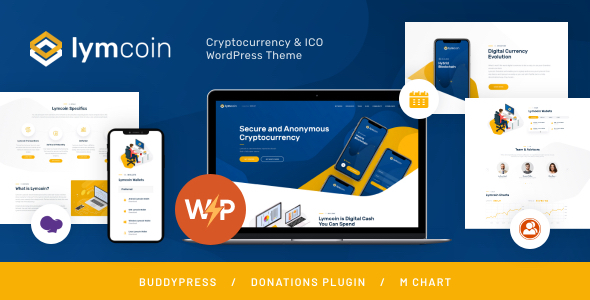 Lymcoin | ICO加密货币WordPress主题