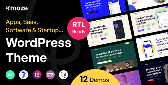 Xmoze-Saas软件初创公司WordPress