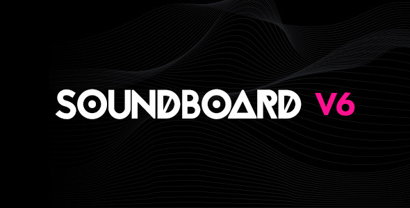 Soundboard-高级响应式音乐WordPress主题