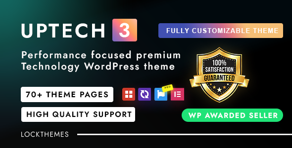 Uptech-IT解决方案和服务WordPress主题