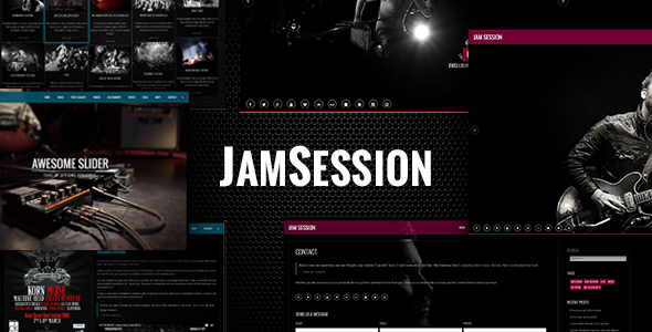JamSession-音乐WordPress主题