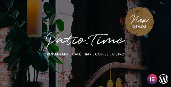 PatioTime-餐厅WordPress主题