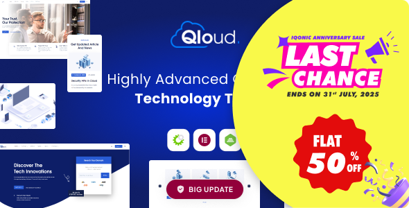Qloud 3.0-WHMCS，云计算和服务器WordPress主题
