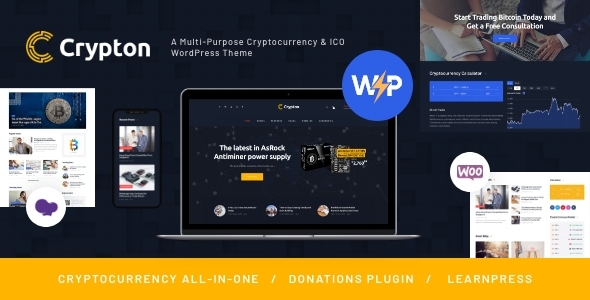 Crypton |加密货币WordPress主题