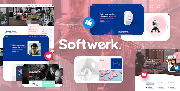 Softwerk-软件和SaaS创业WordPress主题