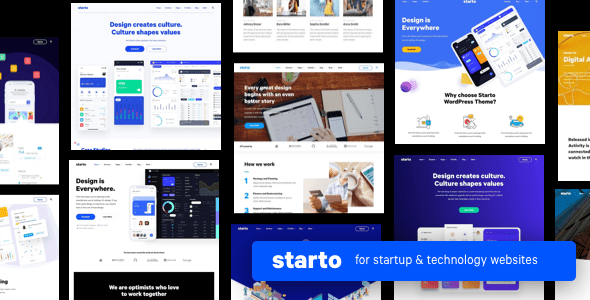 Starto |软件AI初创公司WordPress