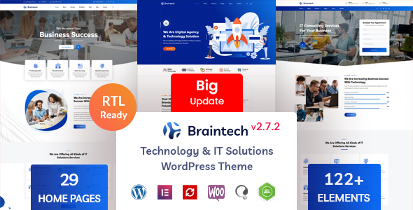 Braintech-技术和IT解决方案WordPress主题