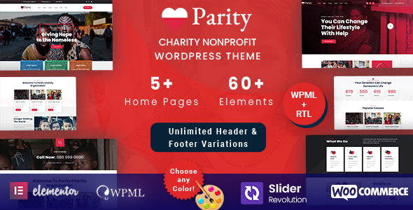 Parity-非营利慈善WordPress主题