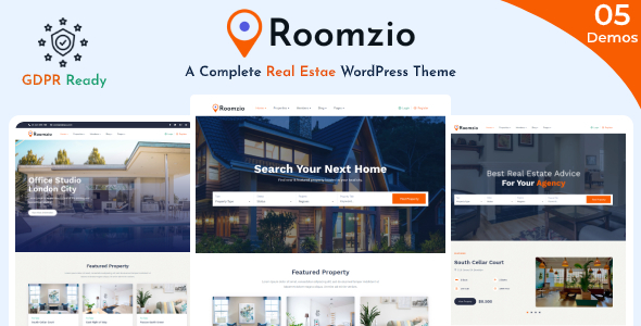 Roomzio-房地产WordPress主题