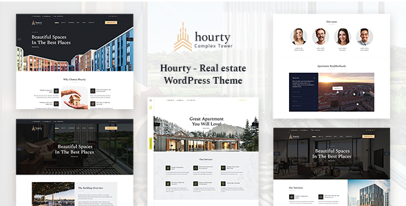 Hourty–房地产分类WordPress主题