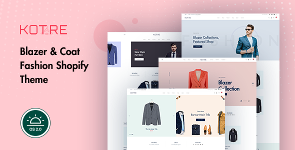 Kotre-西装外套时尚Shopify主题