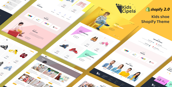 Kids Cipela-儿童鞋店主题