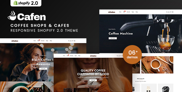 咖啡馆-咖啡店和咖啡馆Shopify 2.0主题