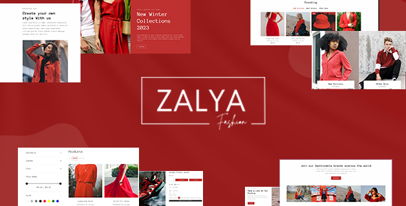 Zalya-服装和时尚Shopify主题