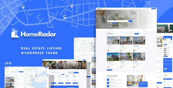 HomeRadar-房地产WordPress主题