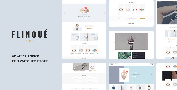 Ap Flinque Shopify手表主题|配件