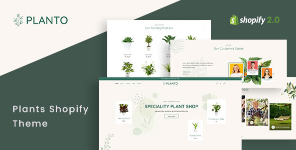 Planto-园艺店Shopify主题