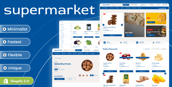 超市-Shopify 2.0食品电子商务主题