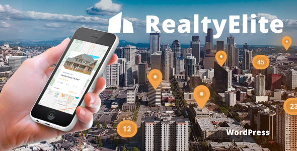 RealtyElite-房地产和房地产销售WordPress主题