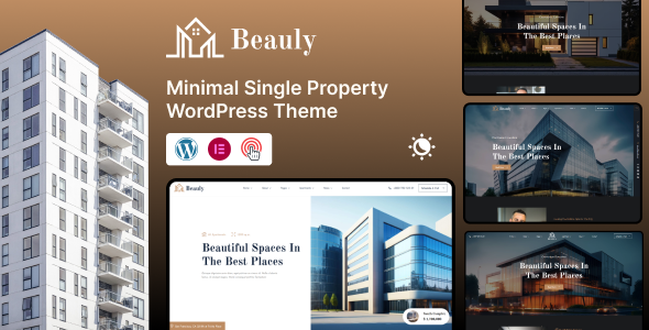 Beauly-单属性WordPress主题