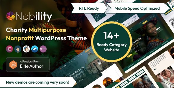 Nobility-慈善非营利多用途WordPress主题