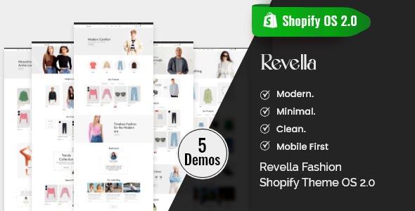 Revella-多用途Shopify部分主题OS 2.0