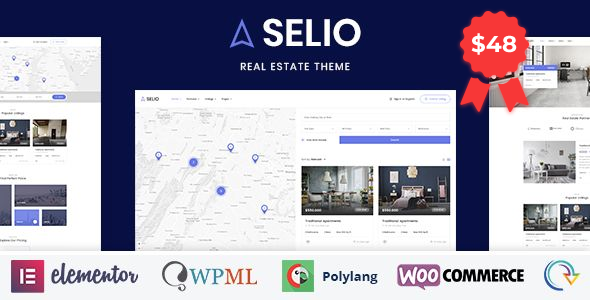 Selio-房地产目录WordPress主题