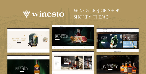Ap Winesto-酒厂Shopify主题