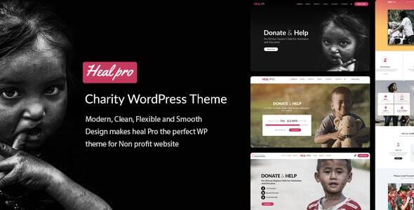 Heal Pro-多用途慈善WordPress主题