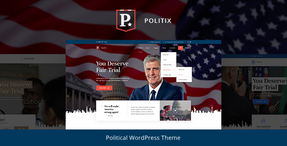 Politix-政治竞选WordPress主题