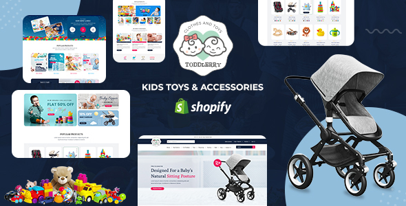 蹒跚学步-儿童和婴儿Shopify主题