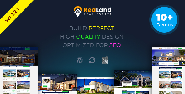 ReaLand-房地产响应式WordPress主题