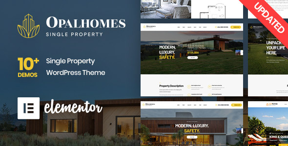 Opalhomes-单属性WordPress主题