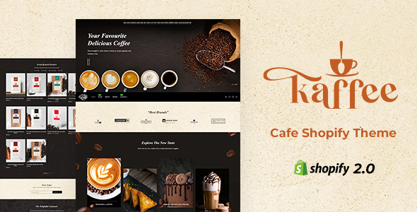 Kaffe-咖啡店Shopify主题