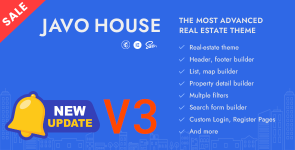 Javo House-房地产WordPress主题
