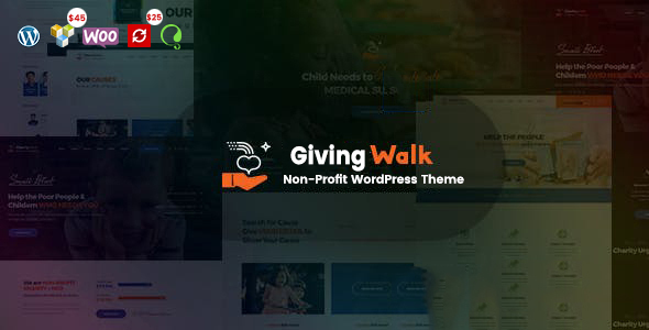 GivingWalk–多用途非营利WordPress主题