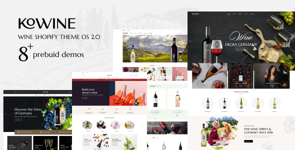 Kowine–葡萄酒Shopify主题操作系统2.0
