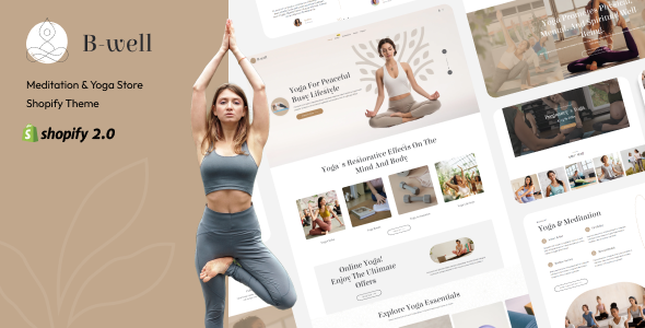 BeWell-瑜伽，健身房健身Shopify主题