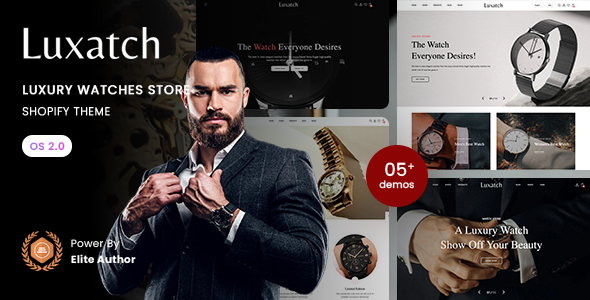 Luxatch-豪华手表店Shopify 2.0主题