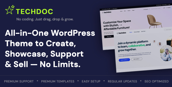 TechDoc–多用途商务WordPress主题