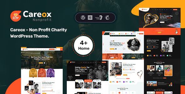 Careox-非营利慈善WordPress主题